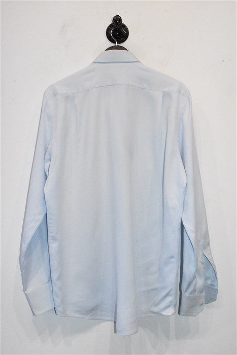 Pale Blue Pal Zileri Button Shirt, size M