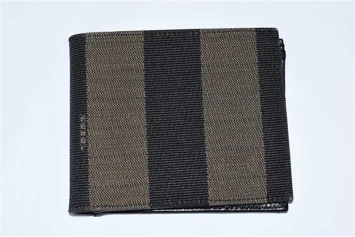Brown Stripe Fendi Wallet, size O/S