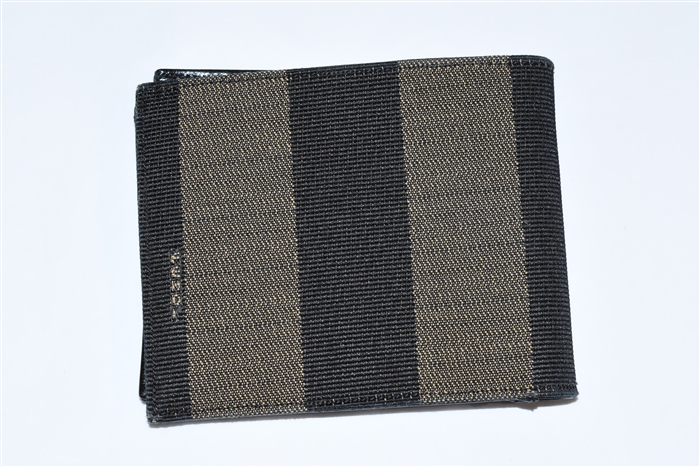 Brown Stripe Fendi Wallet, size O/S