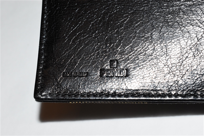 Brown Stripe Fendi Wallet, size O/S