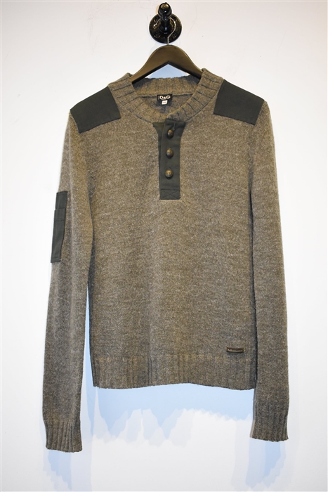 Chalky Brown D&G - Dolce & Gabbana Pullover, size M
