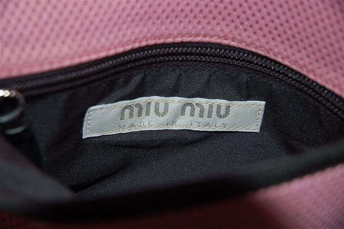 Candy Pink Miu Miu Shoulder Bag, size S