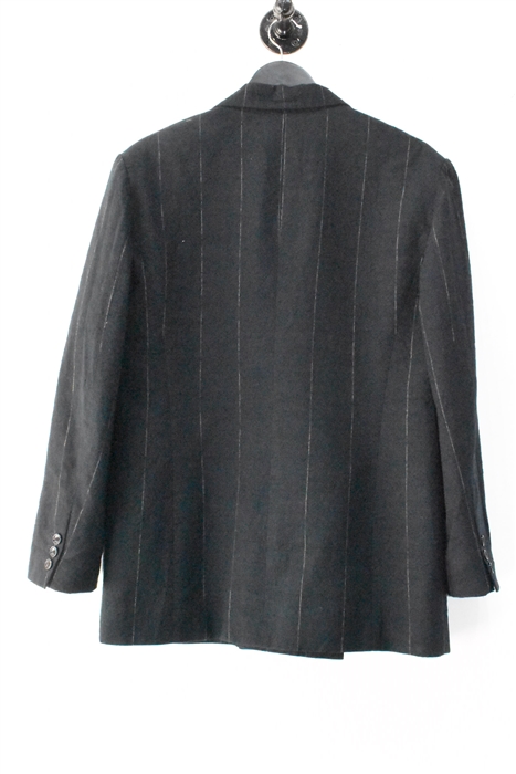 Navy Pinstripe Horses Atelier Blazer Jacket, size L