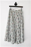 Sage Marni Pleated Skirt, size 6