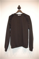 Basic Black MSGM Sweatshirt, size XS