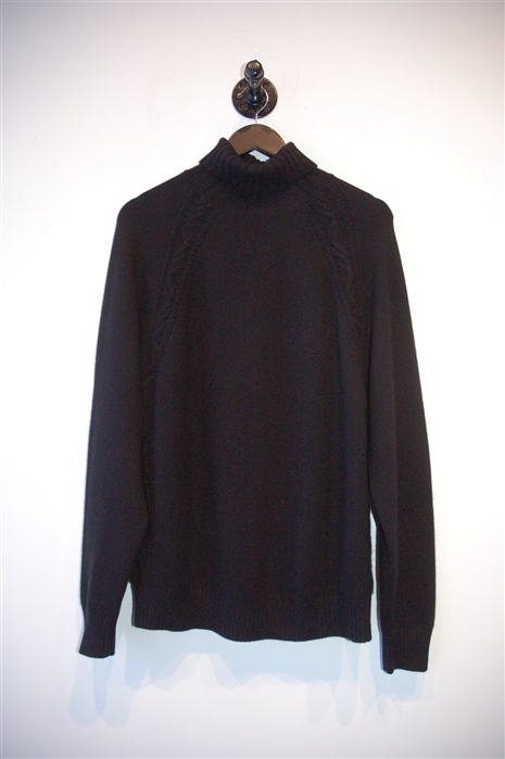 Basic Black Brioni Pullover, size M