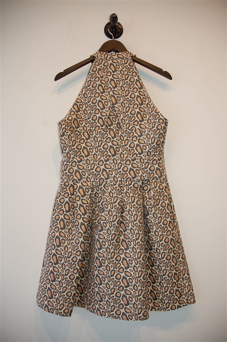 Animal Print Kenzo A-Line Dress, size M