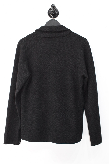 Charcoal Stripe Eileen Fisher Jacket, size M