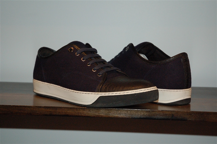 Navy Lanvin Sneaker, size 12