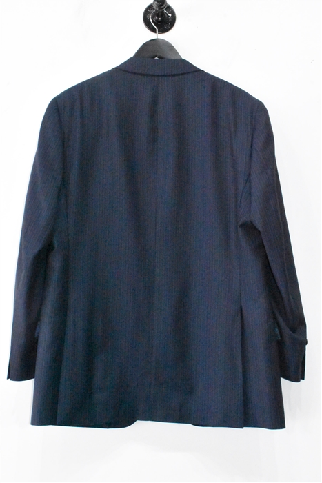 Navy Stripe Etro Two-Piece Suit, size 40