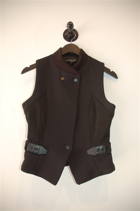 Basic Black Alexander Wang Vest, size XS