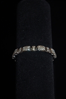 Rhodium Nina Ricci Bracelet, size O/S