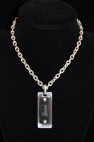 Sterling Silver Gucci Necklace, size O/S