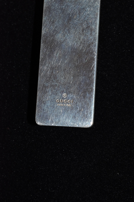 Sterling Silver Gucci Necklace, size O/S