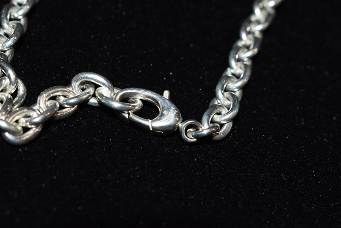 Sterling Silver Gucci Necklace, size O/S