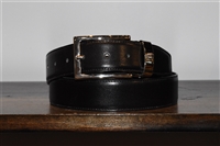 Black Leather Gianni Versace - Vintage Belt, size L