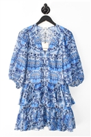 Floral Sandro Mini Dress, size 4