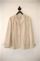 Beige Jil Sander Blazer, size 12
