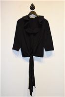 Basic Black Balenciaga Short-Sleeved Top, size 4