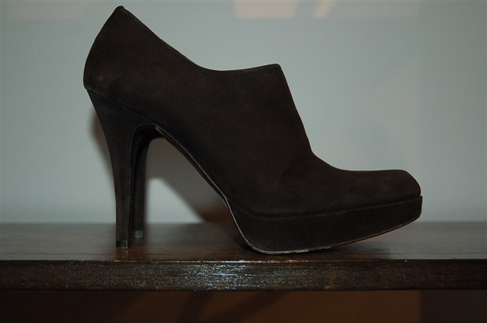 Black Suede Stuart Weitzman Booties, size 8