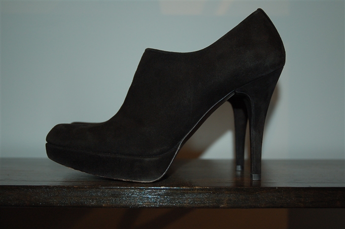 Black Suede Stuart Weitzman Booties, size 8