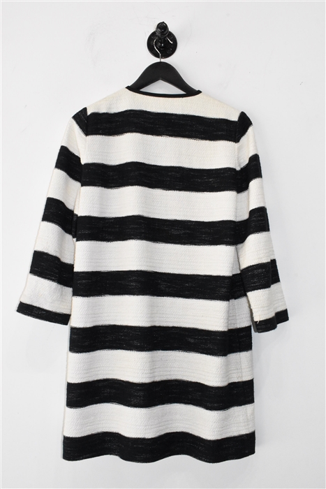 Black & White Seventy Tweed Coat, size 10