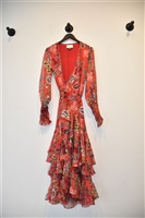Floral Alexis Wrap Dress, size S