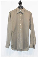 Khaki E. Tautz Button Shirt, size M