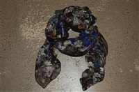 Floral Alexander McQueen Silk Scarf, size O/S