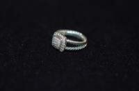Sterling Silver David Yurman Ring, size O/S