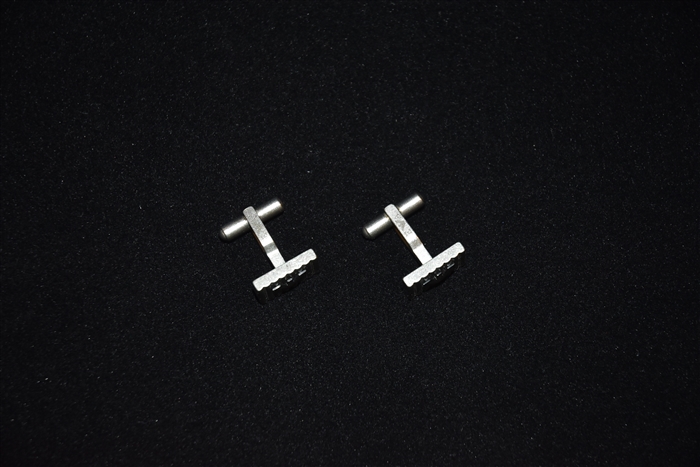 Steel Emporio Armani Cufflinks, size O/S