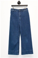 Denim Blue Apiece Apart Wide-Leg, size 28
