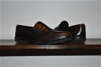 Black Leather Prada Loafer, size 9.5