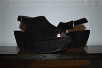 Black Suede Marni Wedge, size 7