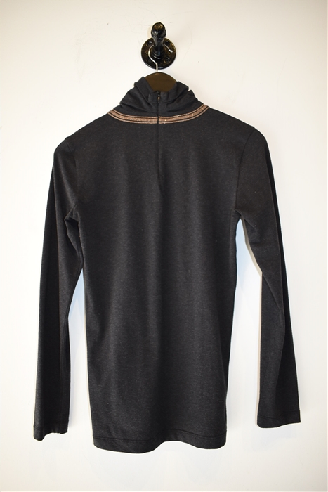 Charcoal Brunello Cucinelli Turtleneck, size M