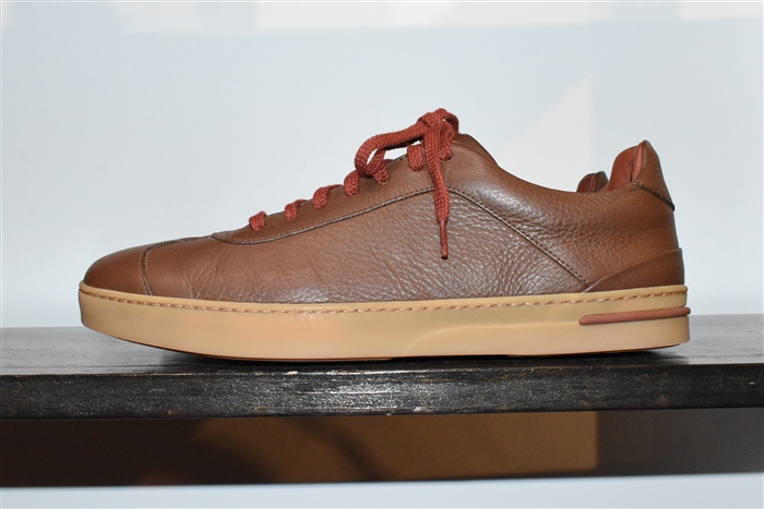 Chocolate Loro Piana Sneaker, size 8.5