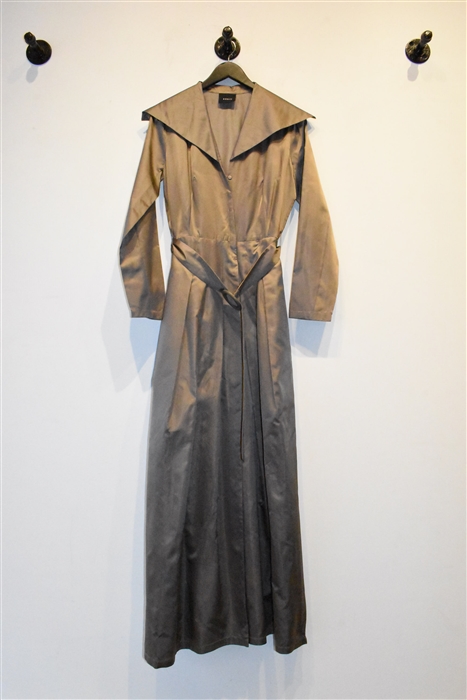Bronze Akris Shirt Dress, size 10