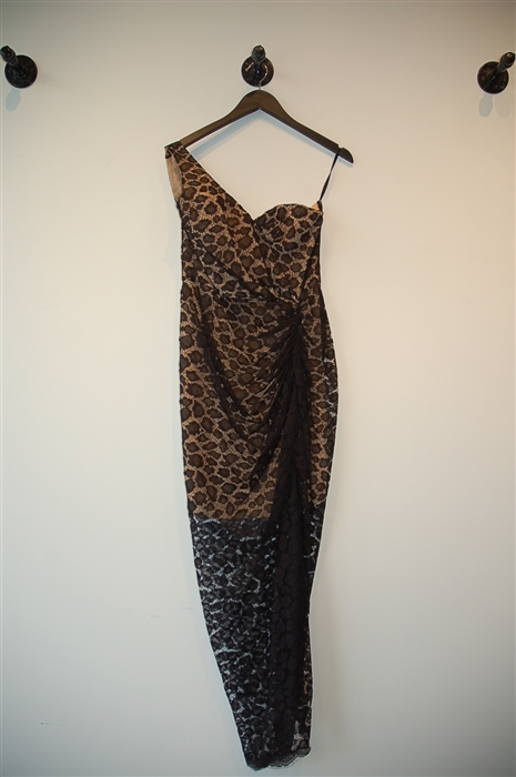 Black Lace Michael Kors Collection Gown, size 8