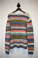 Striped Burberry Pullover, size M