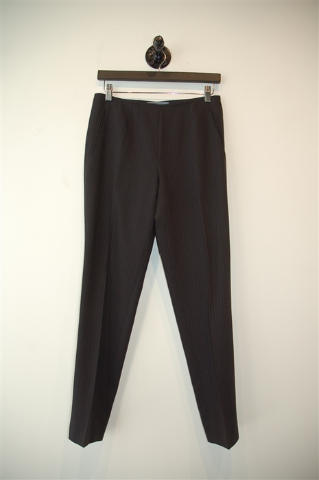 Navy Stripe Prada Trousers, size 8