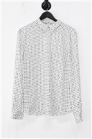 Polka Dot A.L.C. Blouse, size L