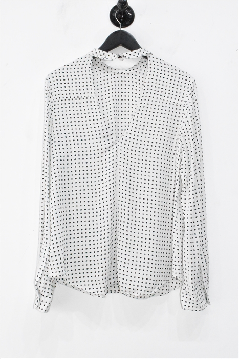 Polka Dot A.L.C. Blouse, size L