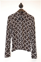 Black & White Pink Tartan Shirt, size M