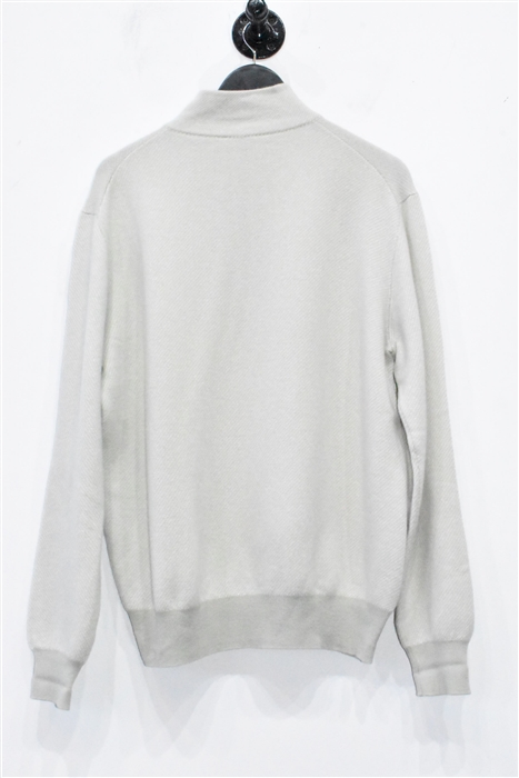 Light Taupe Loro Piana Cashmere Sweater, size L