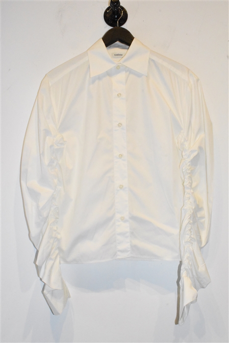 Soft White Toteme Shirt, size S
