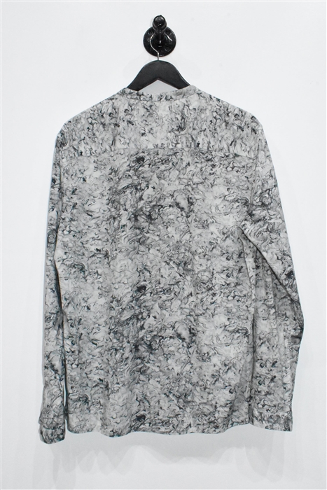 Print John Varvatos Button Shirt, size M