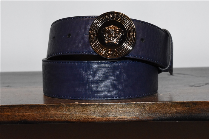 Navy Versace Belt, size S
