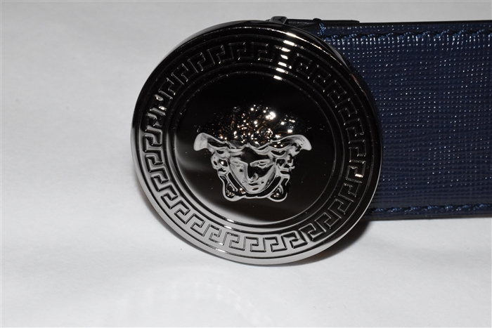 Navy Versace Belt, size S