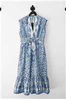 Floral Kobi Halperin A-Line Dress, size M