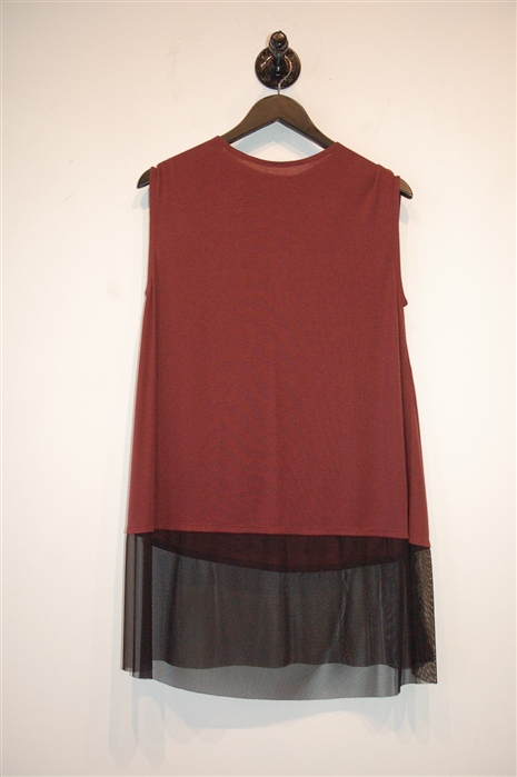 Burgundy Marie Saint Pierre Sleeveless, size S